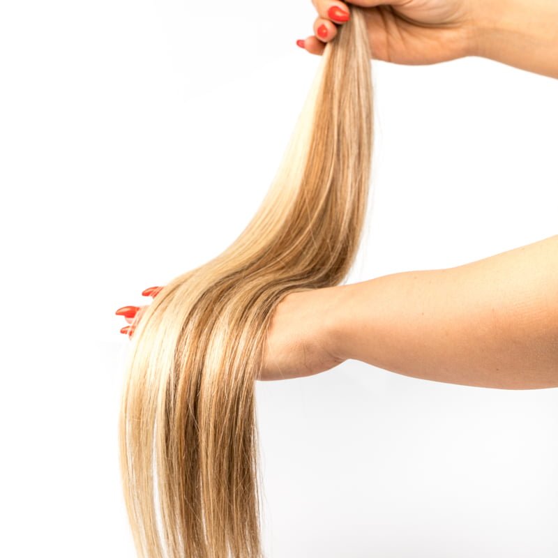 Invisible Clip-In Hair Extensions for Fine Hair
